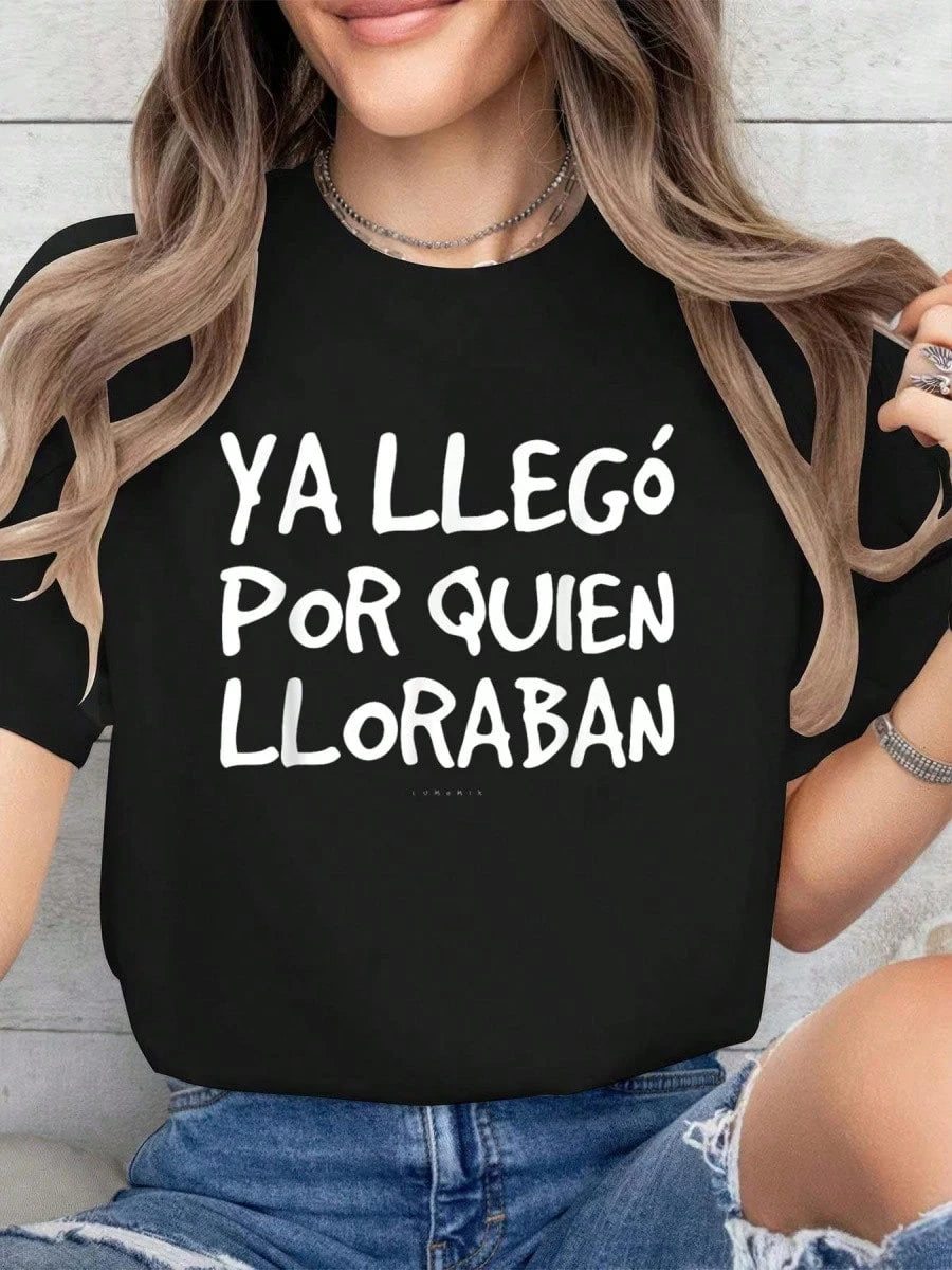 Camiseta ya llego por quien lloraban