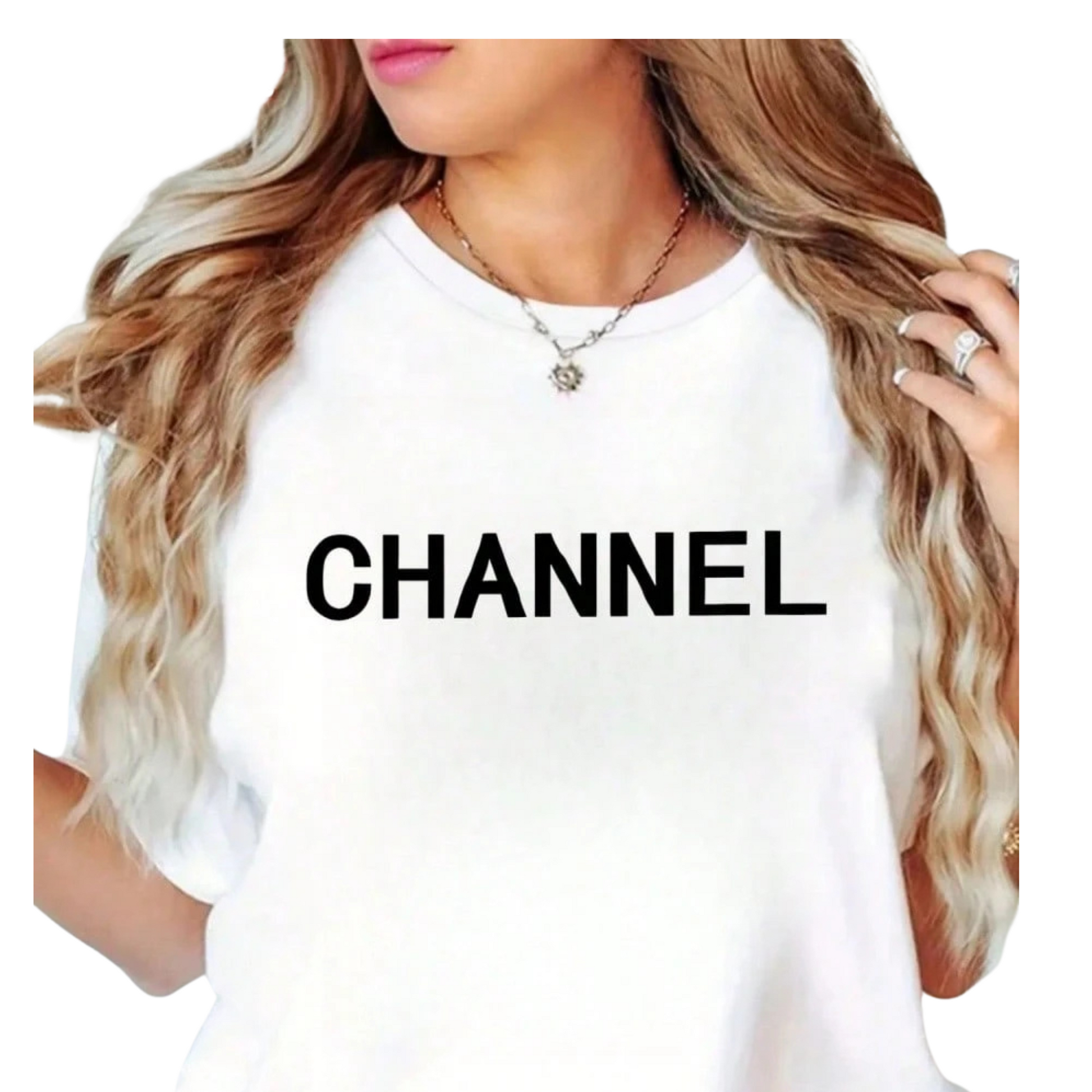 Camiseta estampado casual relajado