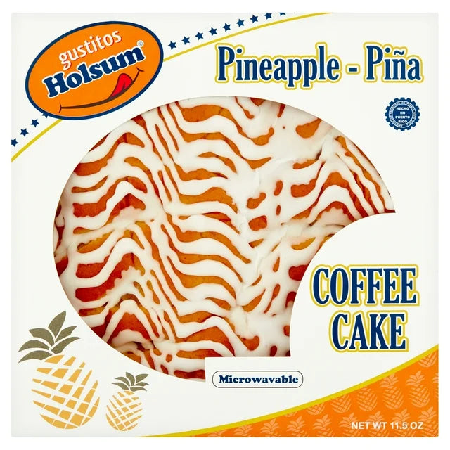Holsum Fluffy Coffee Cake Pineapple Filled, 11.5 oz Family Size