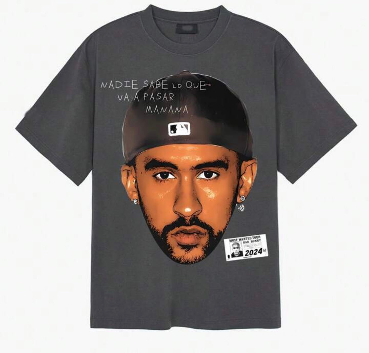 Camiseta Bad Bunny Nadie sabe que va a pasar mañana